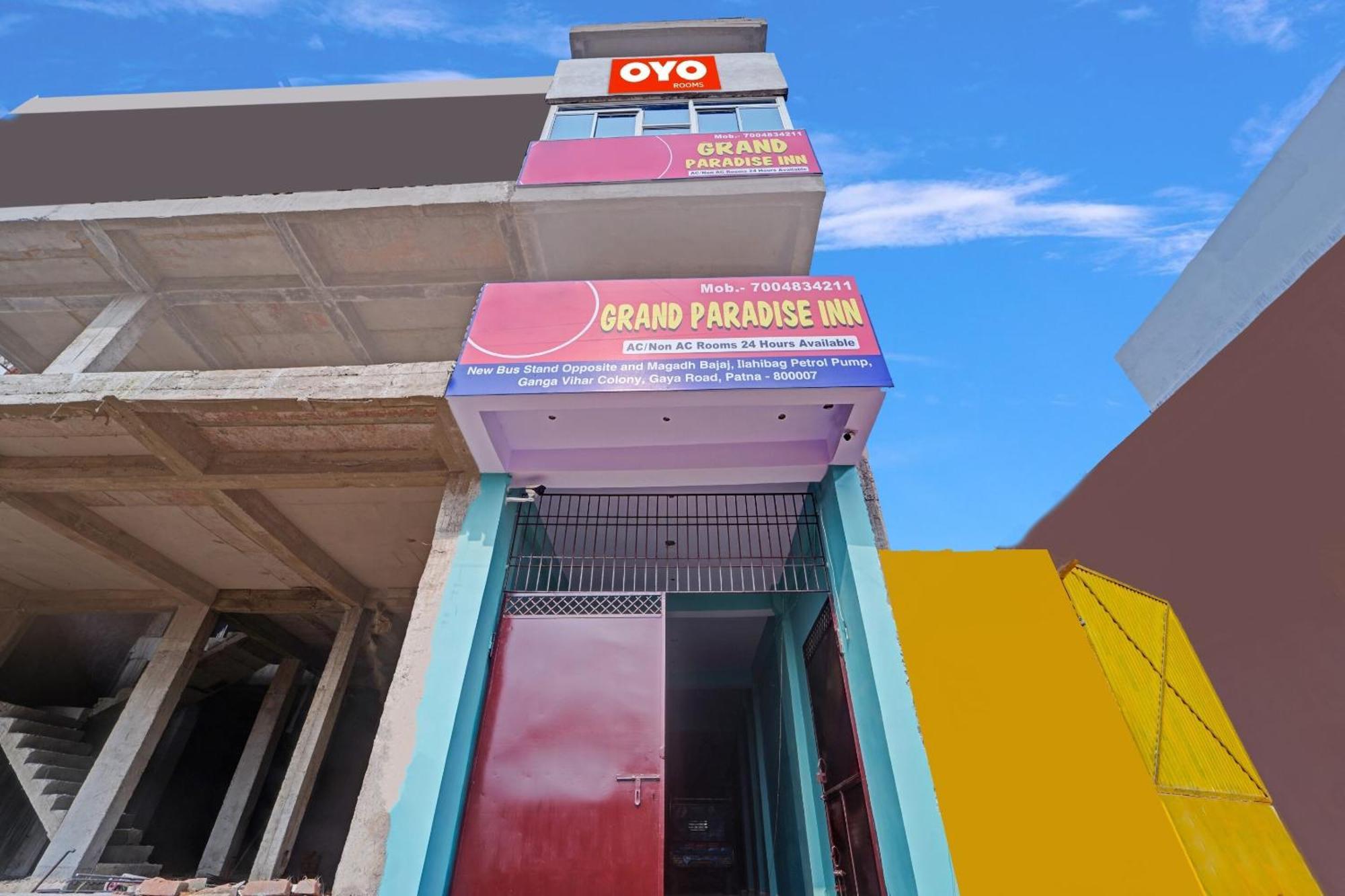 Hotel O Grand Paradise Inn & Banquet Hall Patna  Kültér fotó